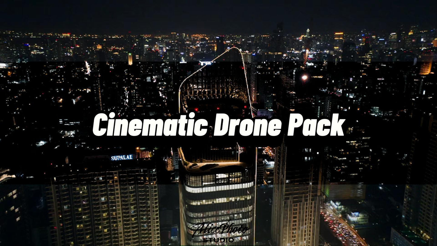 Cinematic Drone Pack (Video)