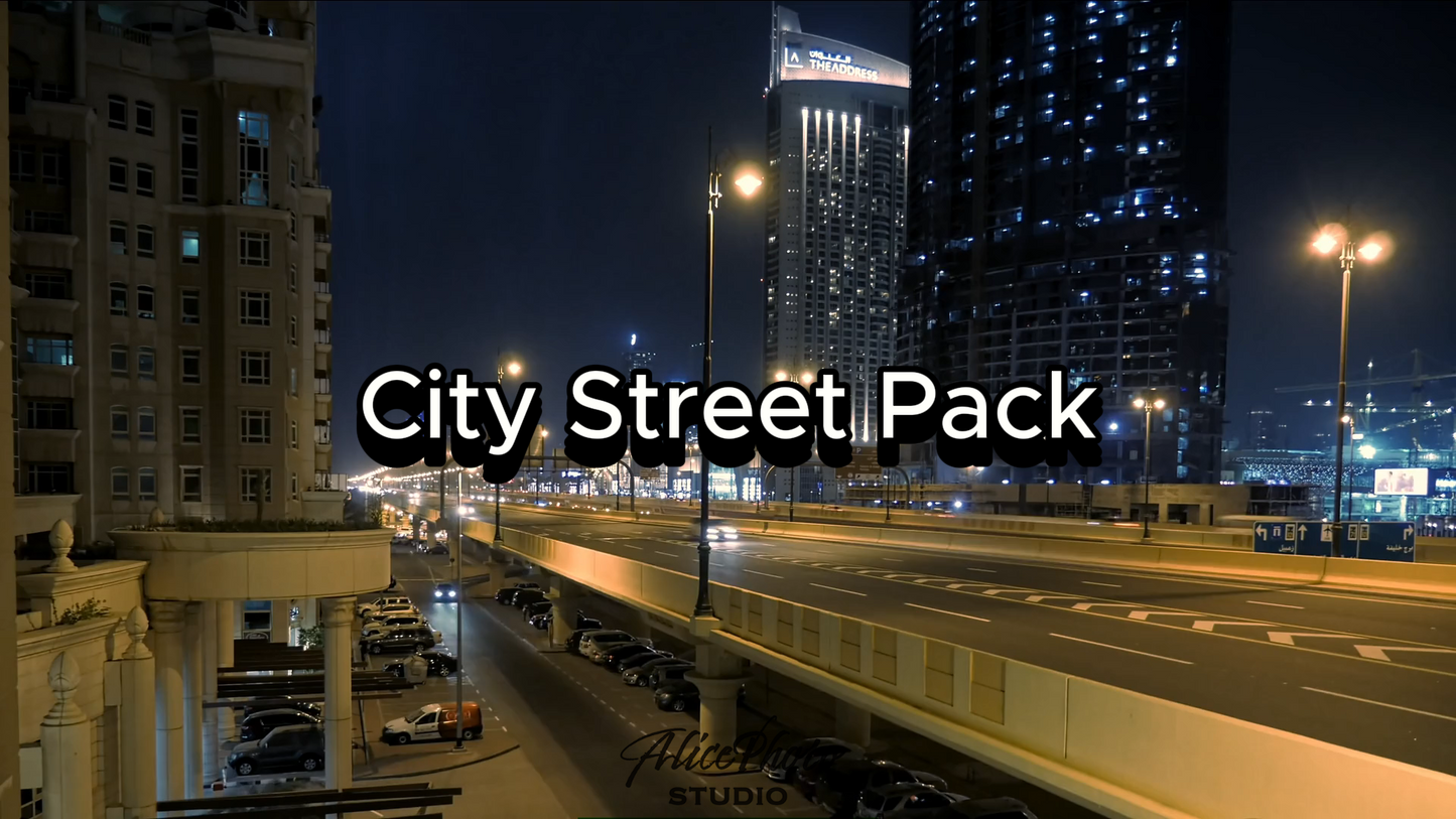 City Street Pack (Video)